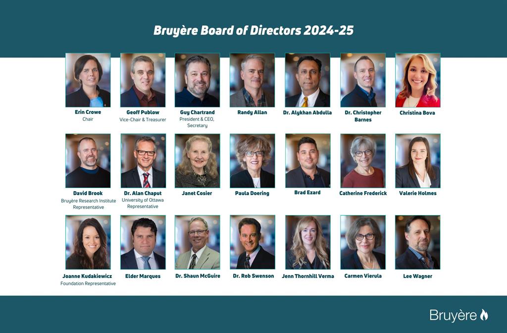 Bruyere board 2024-25